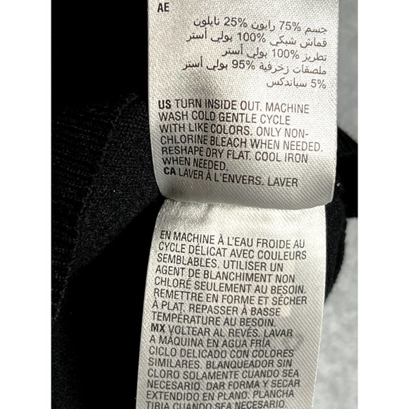 Charter Club Lace Embellished Button Cardigan (Deep Black, M) - Picture 5 of 8